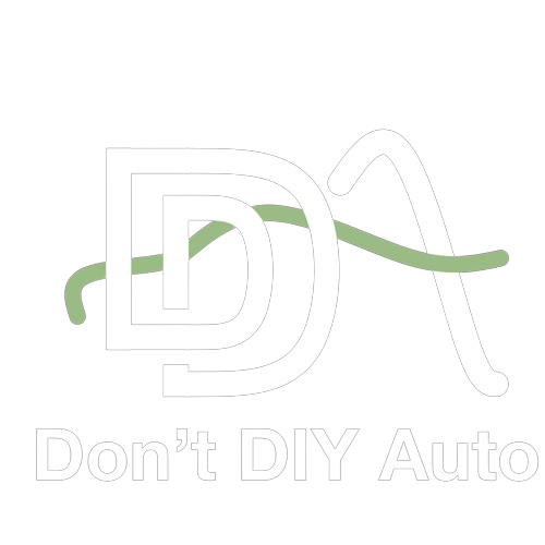 Don't DIY Auto